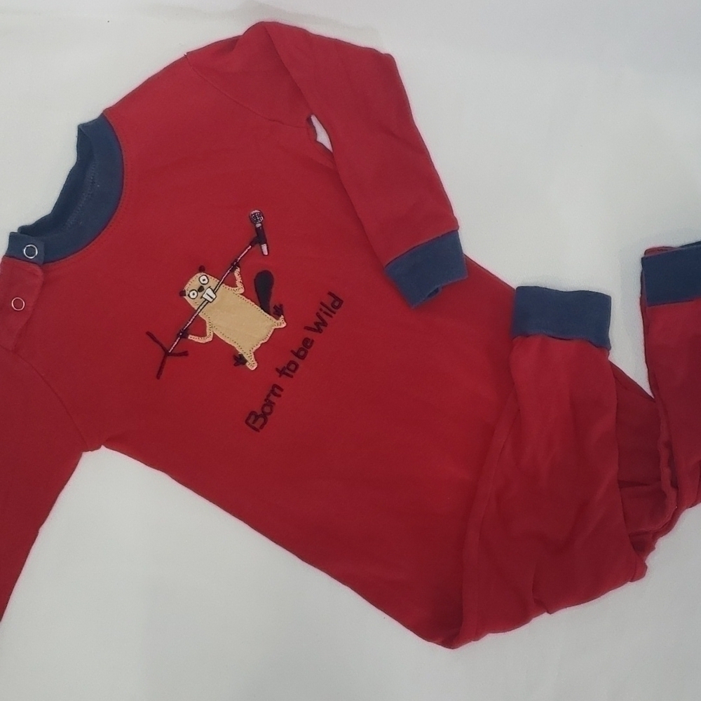 5/$30 HATLEY Born to Be Wild Footless Sleeper